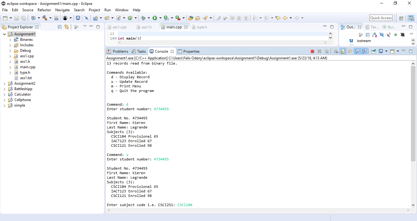 [SOLVED] CSCI251/851 Advanced Programming Assignment 1 | Mantutor